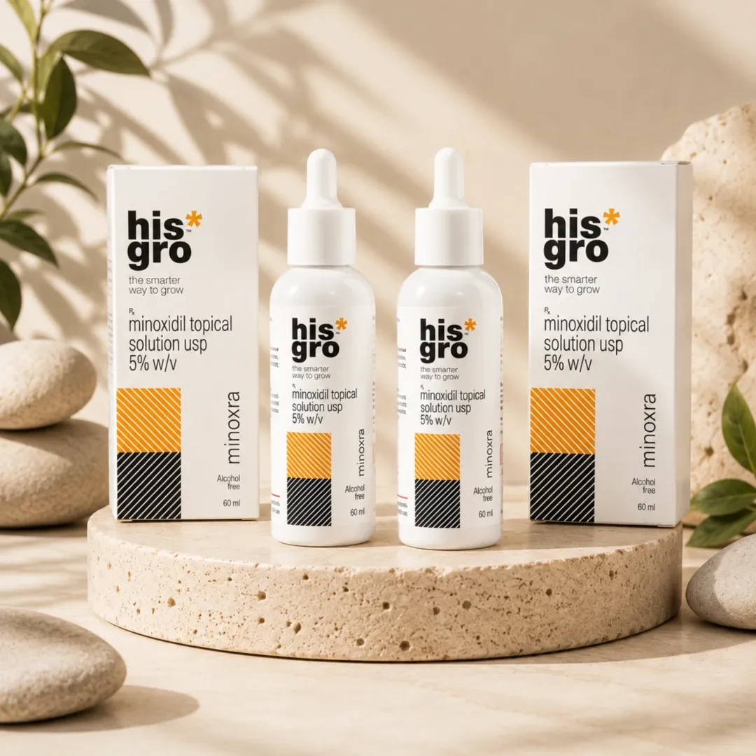 Minoxidil 5% Regrowth Solution (60ml) - Minoxra Topical Solution